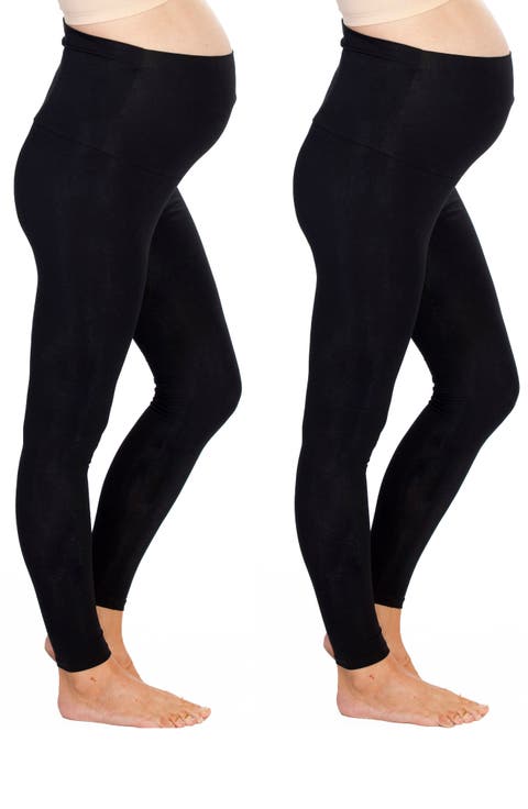 2-Pack Maternity Leggings