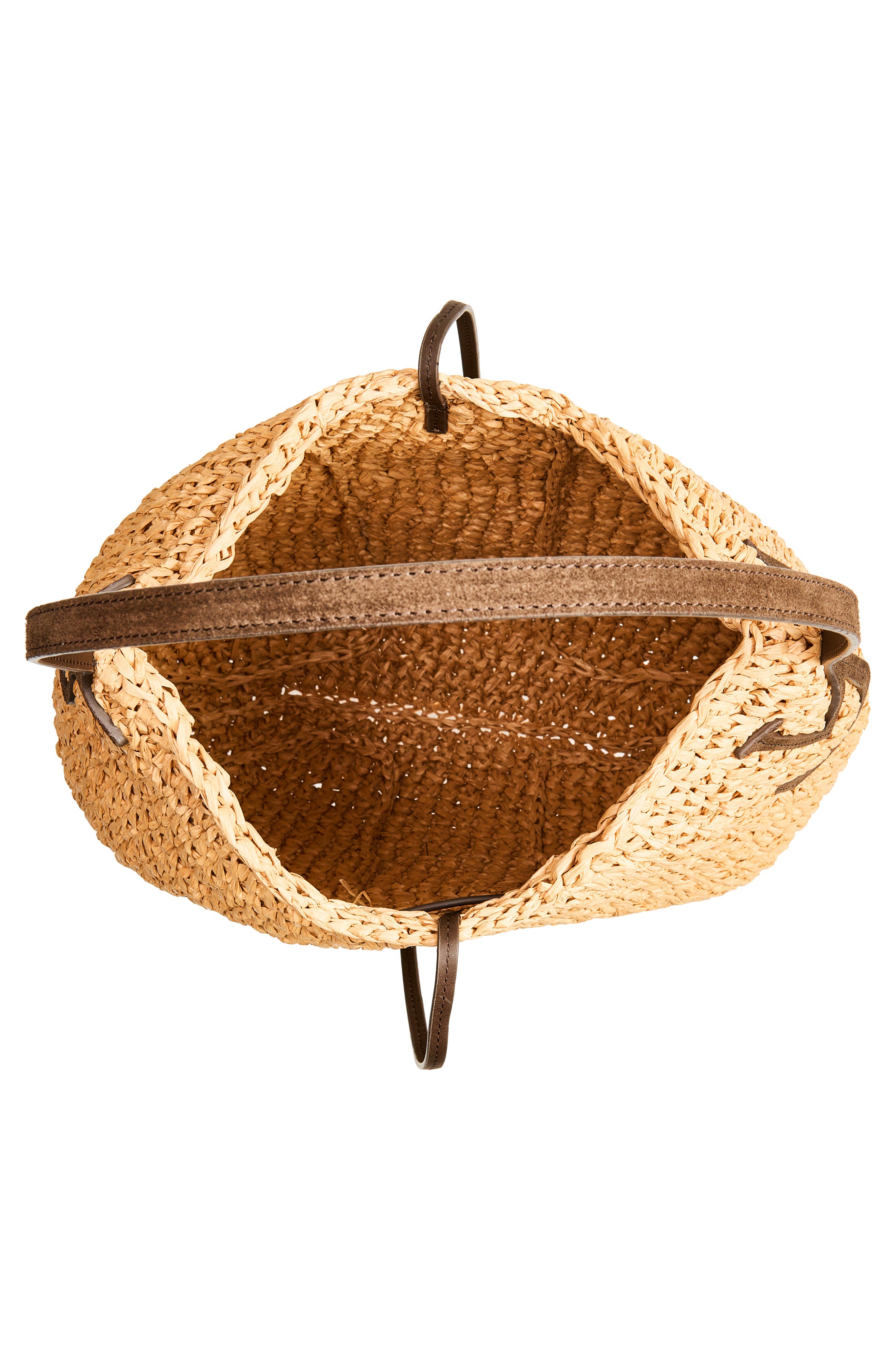 XL Raffia Bulb Hobo, Alternate, color, NATURAL/ BROWN 094
