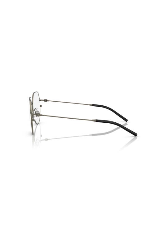 Moncler 52mm Irregular Optical Glasses In Gray