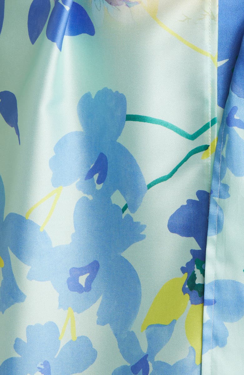 KOBI HALPERIN Arbor Floral Print Long Sleeve Dress, Alternate, color, 