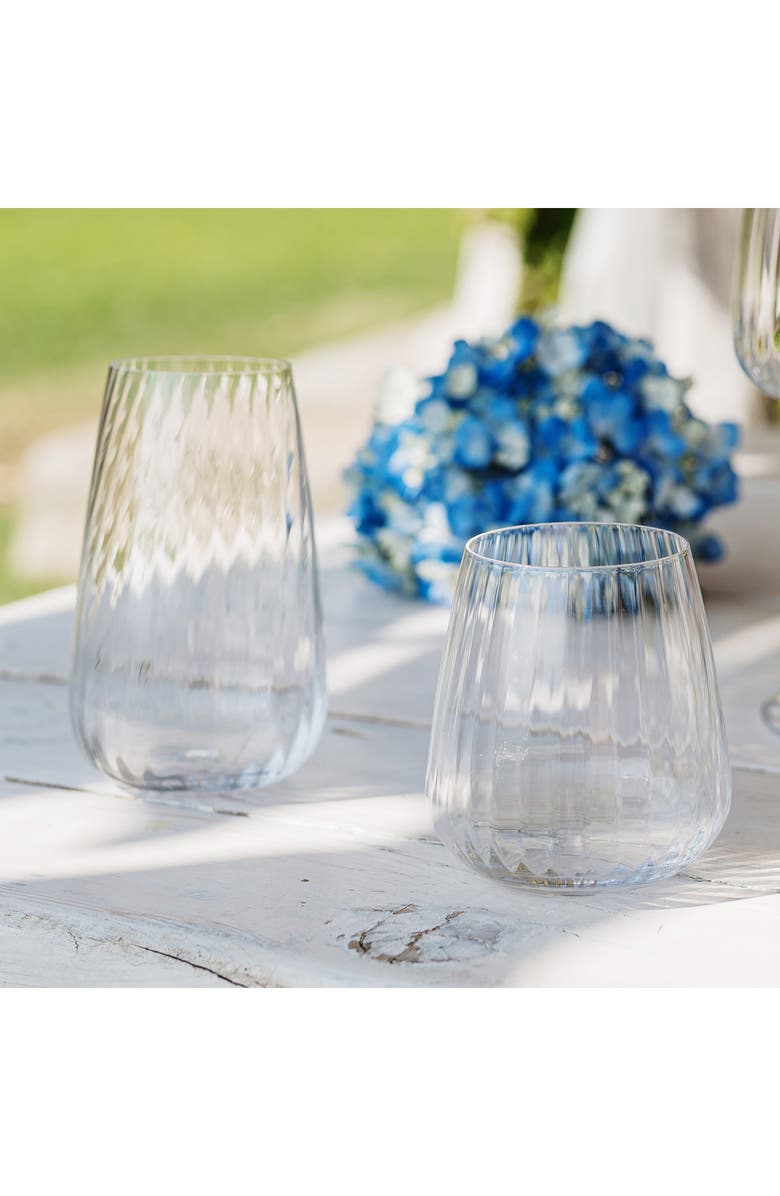 VIETRI Francesca Highball Glass, Alternate, color, Clear