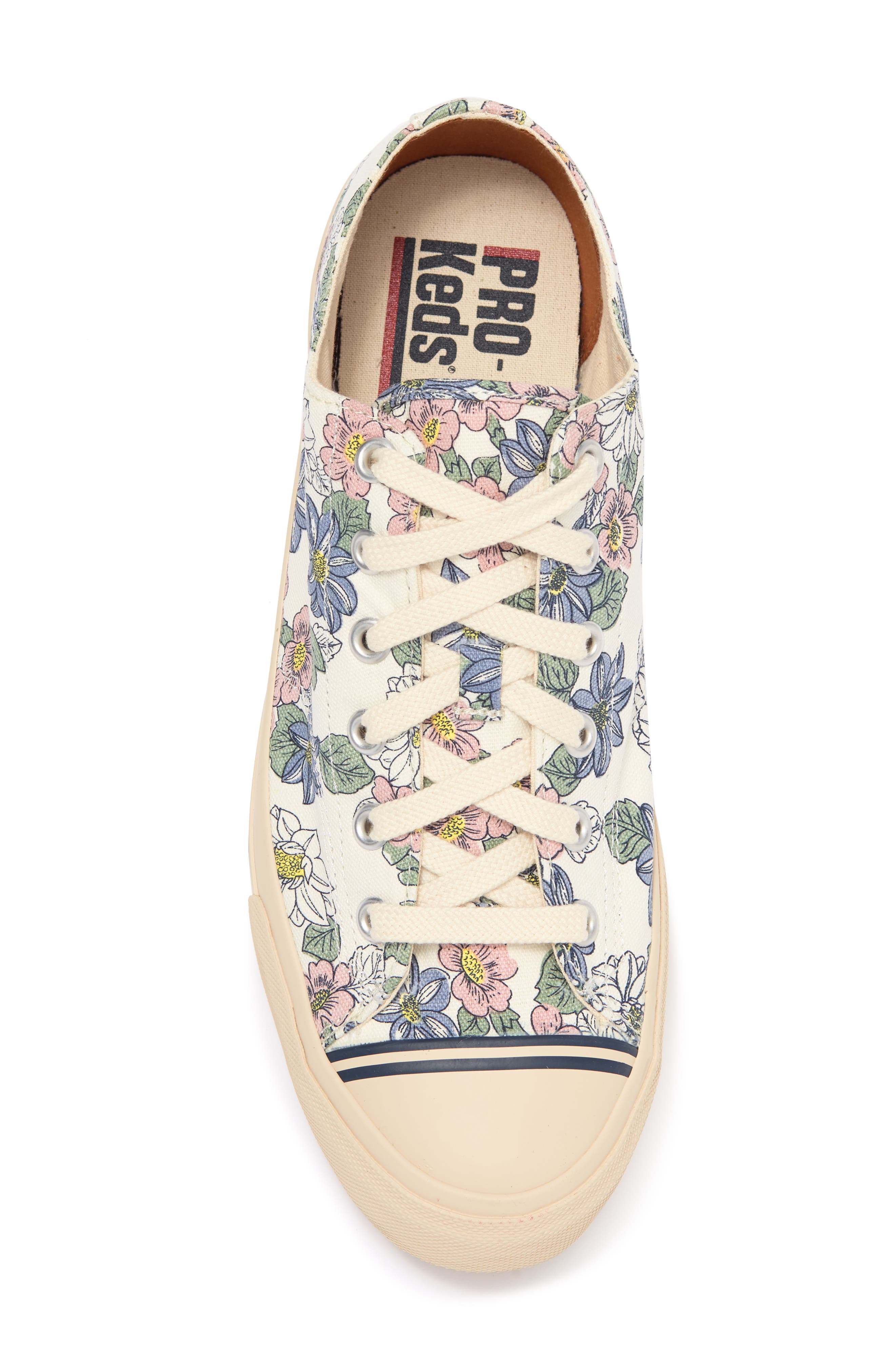 Keds<sup>®</sup> Super 69er Recycled Floral Print Sneaker, Alternate, color, 