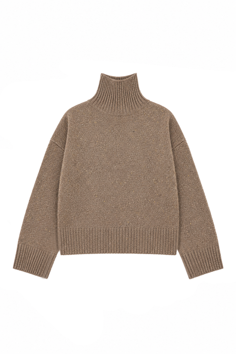Maja Turtleneck Cashmere Sweater