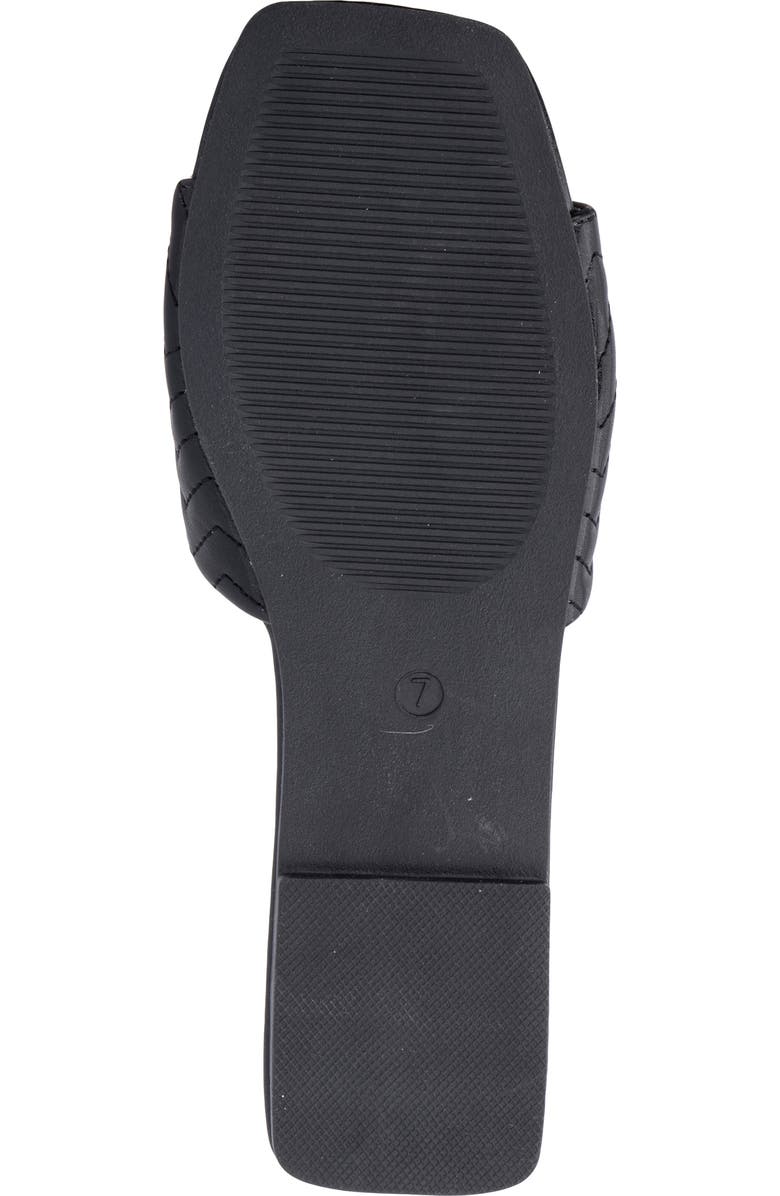 OLIVIA MILLER Sundae Chevron Slide Sandal, Alternate, color,