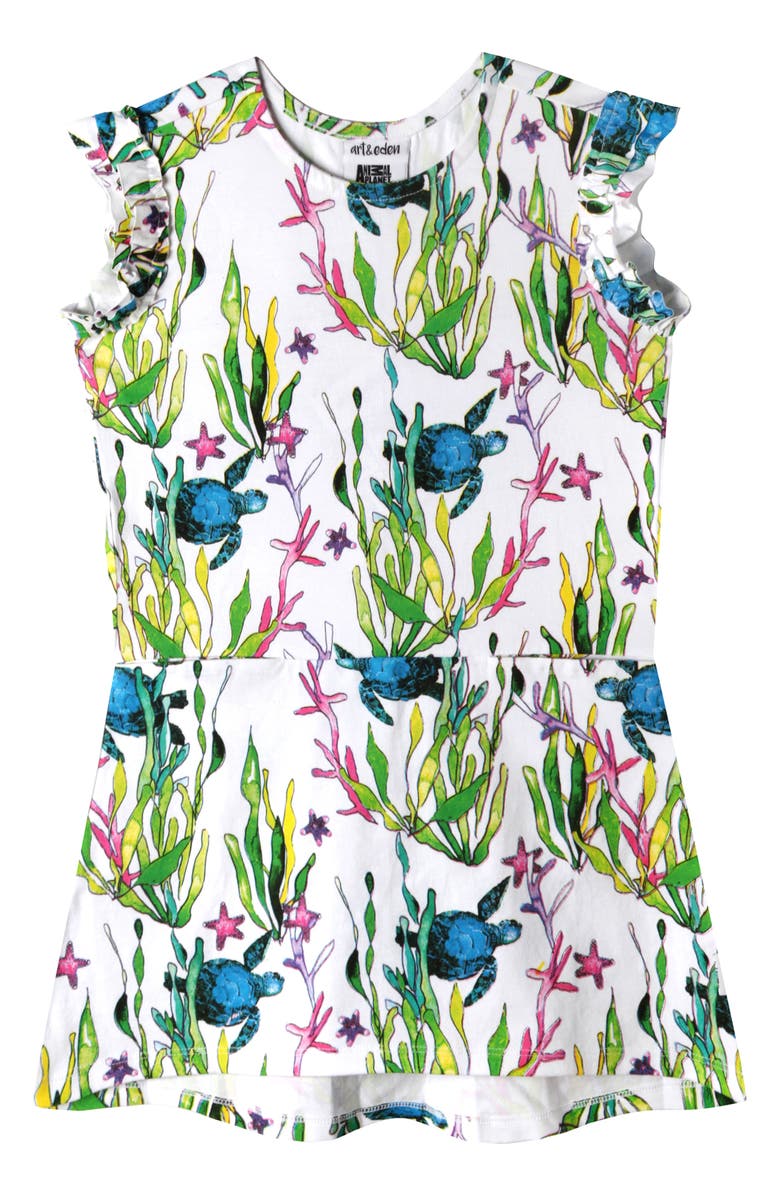 art & eden x Animal Planet Reagan Print Dress, Main, color, 