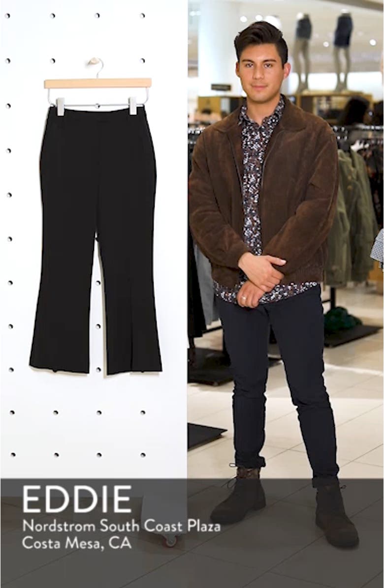 Slim Kick Flare Trousers, sales video thumbnail