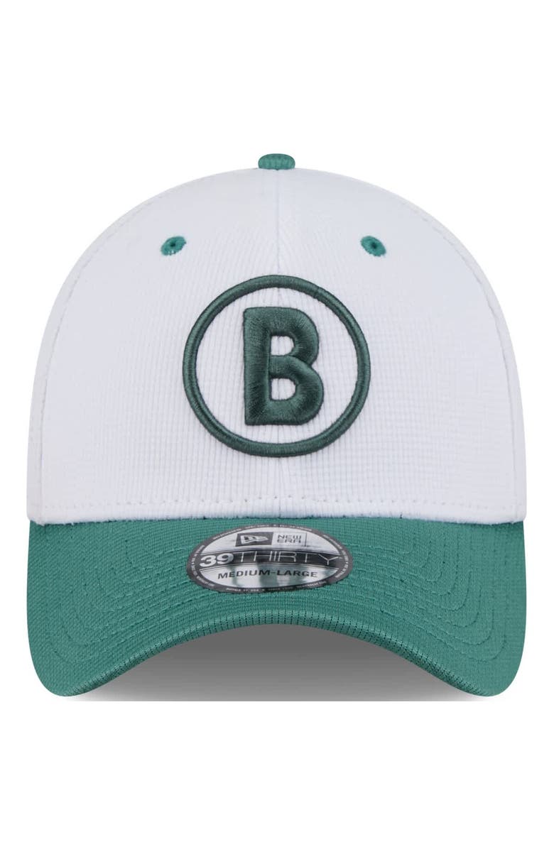New Era Men's New Era  White/Green Boston Red Sox 2025 City Connect Batting Practice 39THIRTY Flex Hat, Alternate, color, 