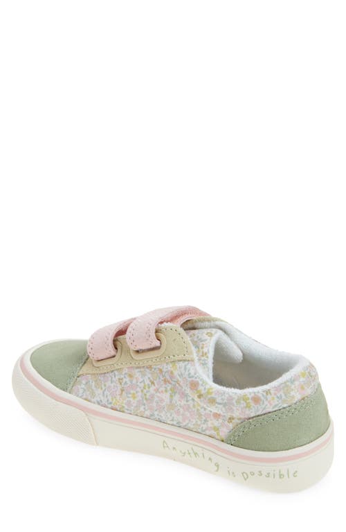 Next Kids' Floral Skate Sneaker In Green