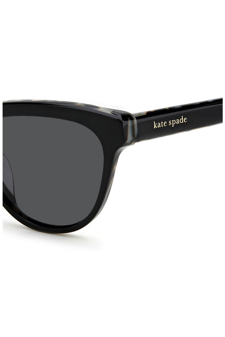 cayennes 54mm cat eye sunglasses, Alternate, color, BLACK/ GREY POLAR