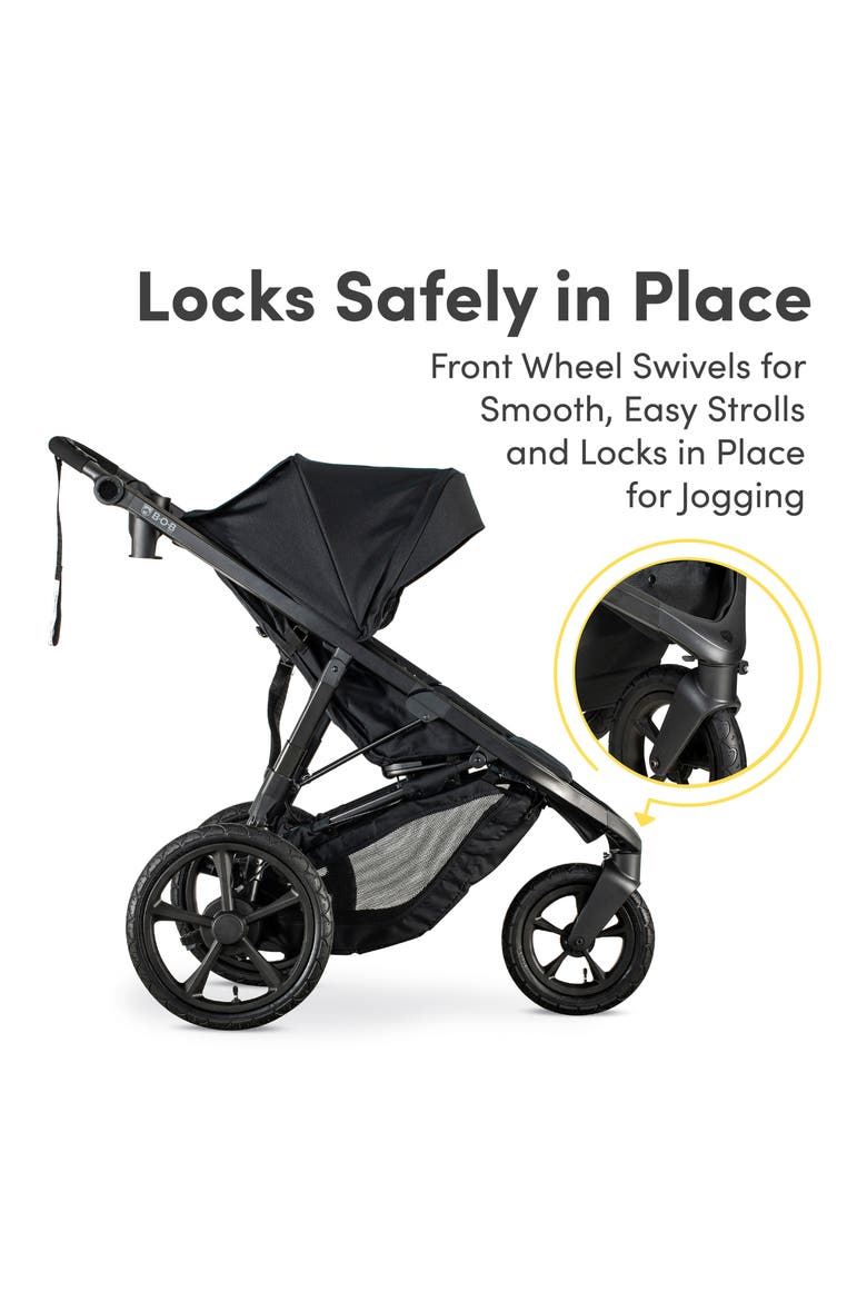 Wayfinder Jogging Stroller, Alternate, color, NIGHTFALL