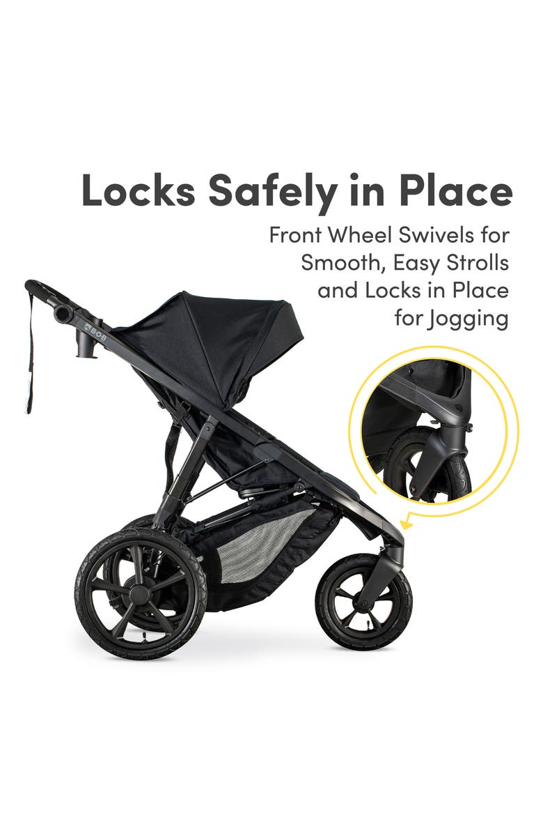 BOB Wayfinder Jogging Stroller, Alternate, color, Nightfall