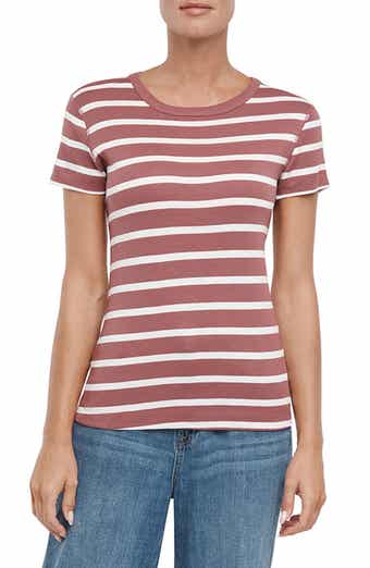 Three Dots Cotton Crewneck T-Shirt