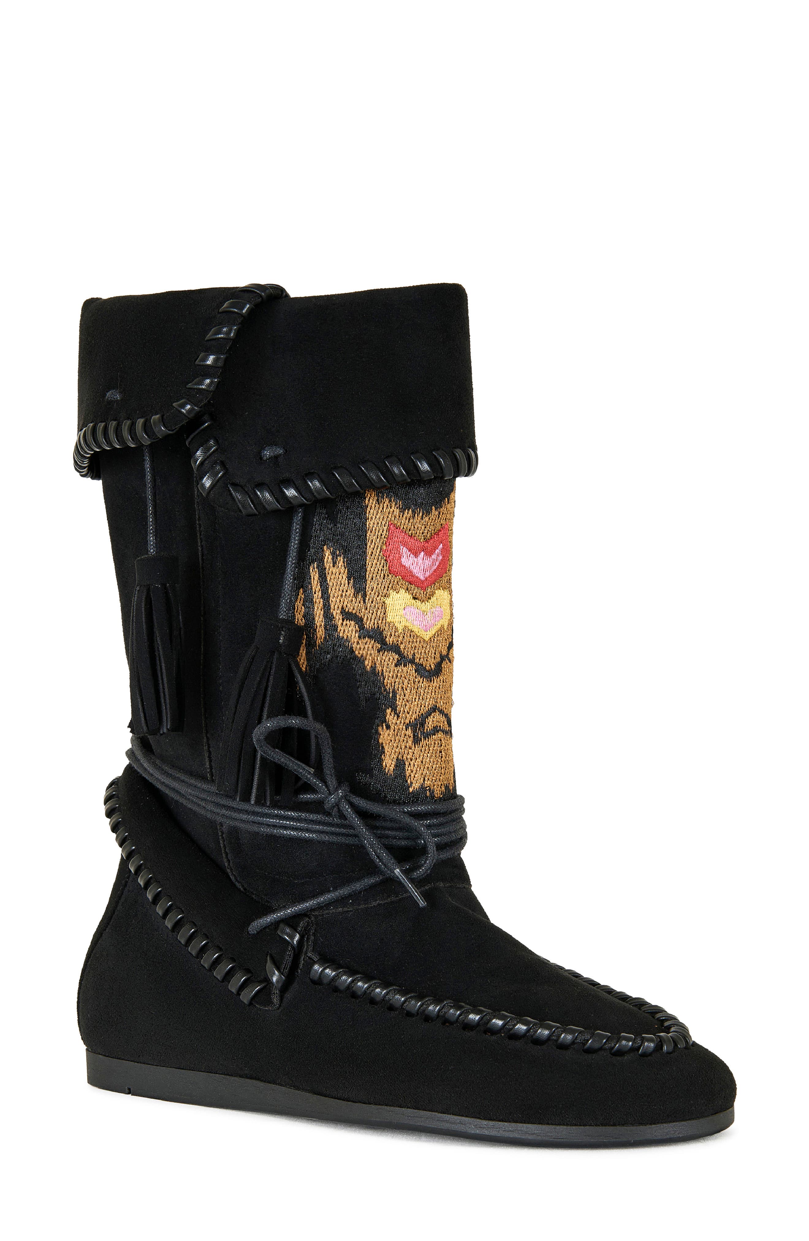 AZALEA WANG Weret Boot, Main, color, Black