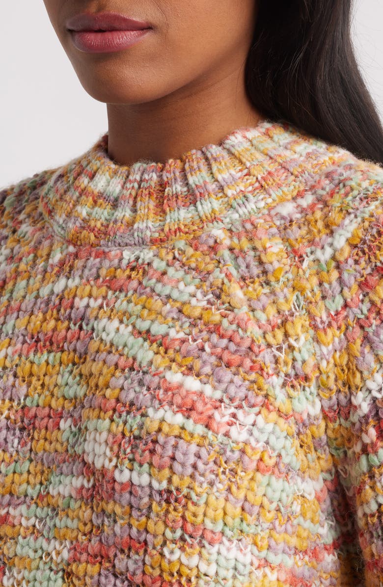 Rip Curl Beach Party Space Dye Sweater, Alternate, color, Multico