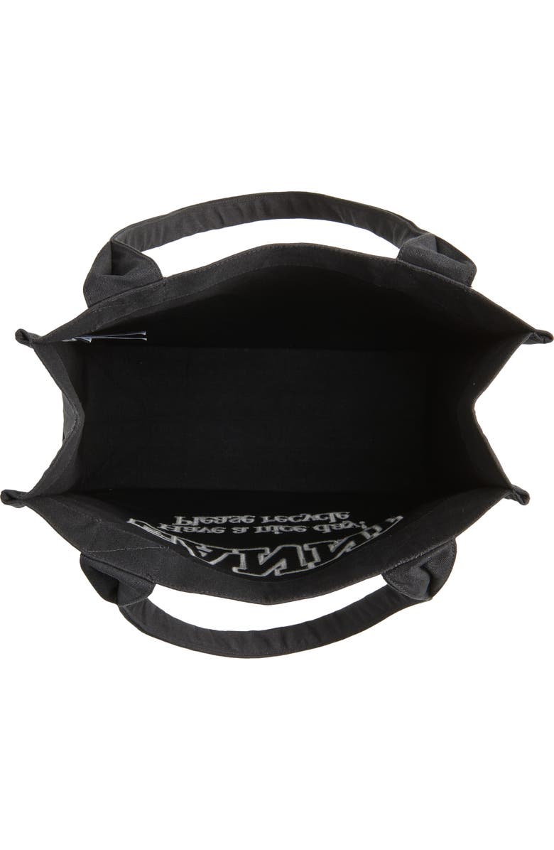 Ganni Large Logo Shopper Tote, Alternate, color,