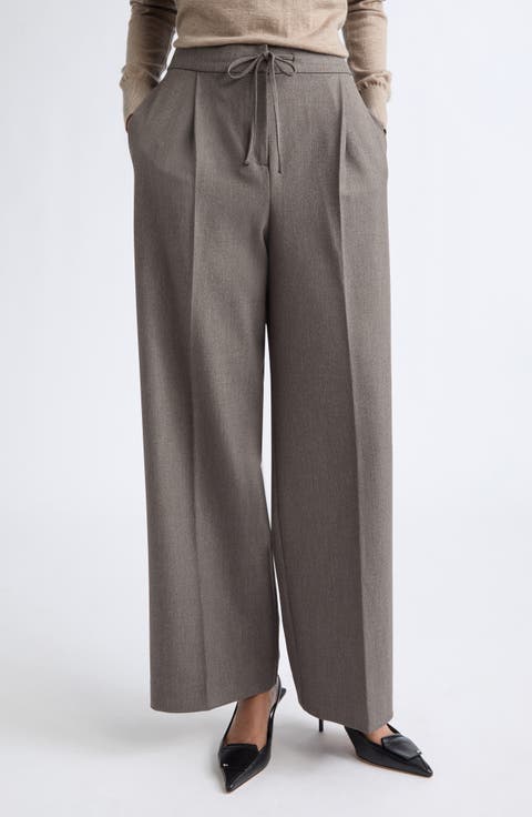 Elowen Drawstring Wide Leg Pants