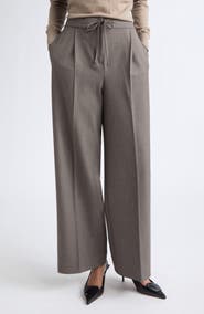 Reiss Elowen Drawstring Wide Leg Pants