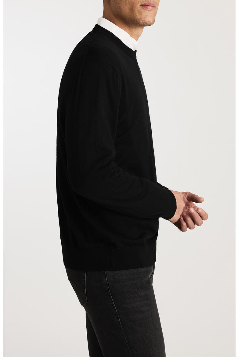 Harmony Wool Sweater, Alternate, color, BLACK