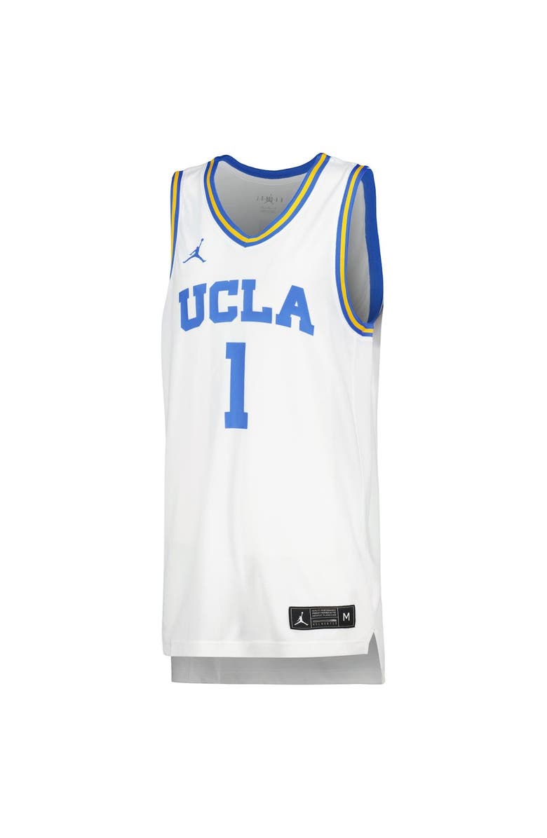 Jordan Brand Unisex Jordan Brand #1 White UCLA Bruins Women's Basketball Replica Jersey, Alternate, color, White
