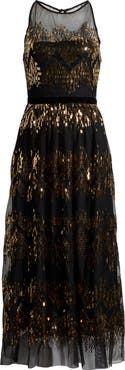 Vince Camuto Sequin Midi Dress