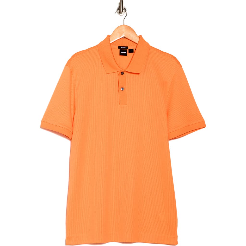 Hugo Boss Boss Parlay Cotton Polo In Multi