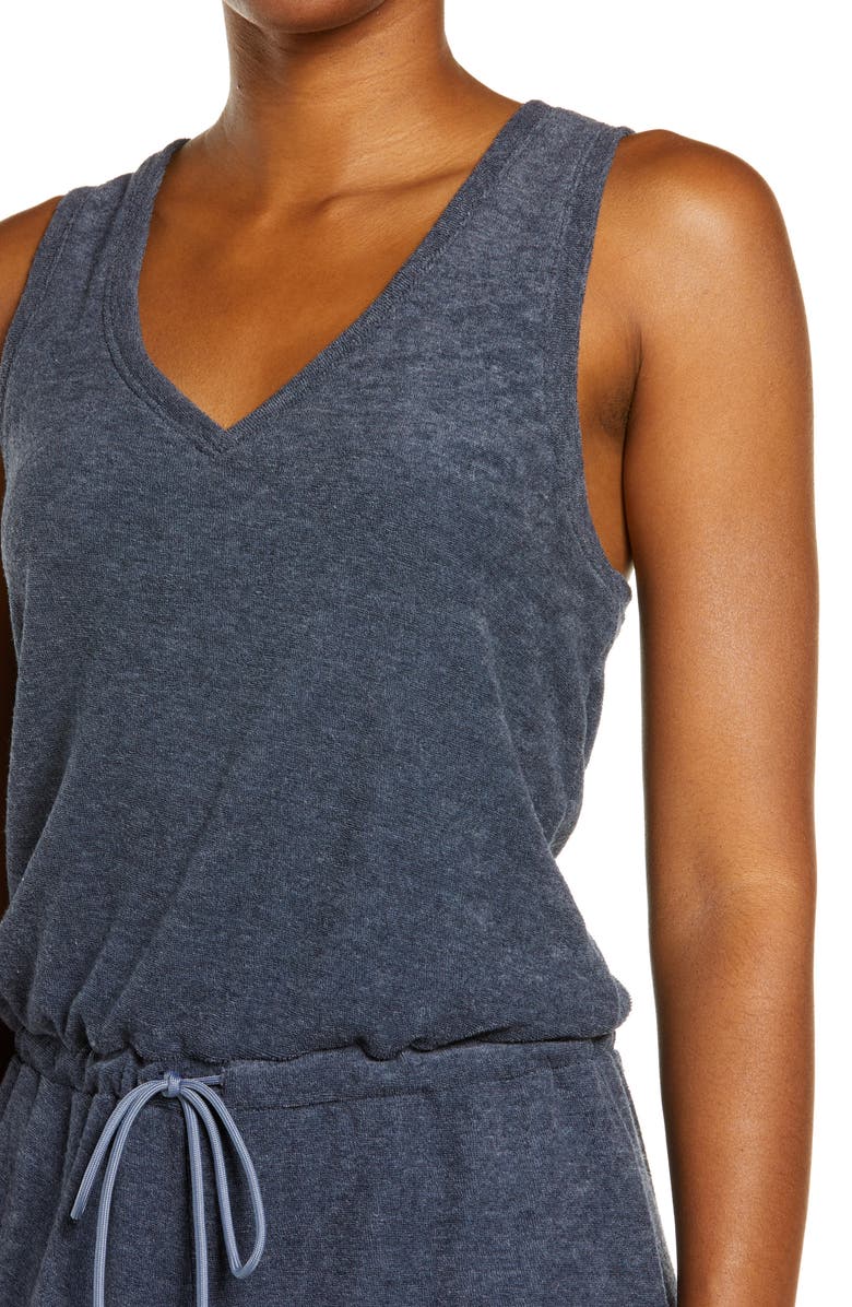 Alternative Women's V-Neck Terry Cloth Romper, Alternate, color,