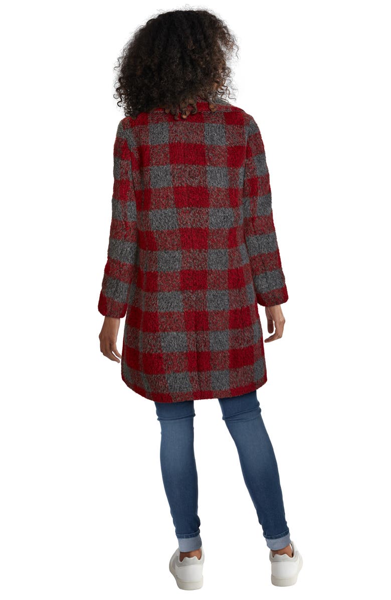 Cole Haan Check Coat, Alternate, color,