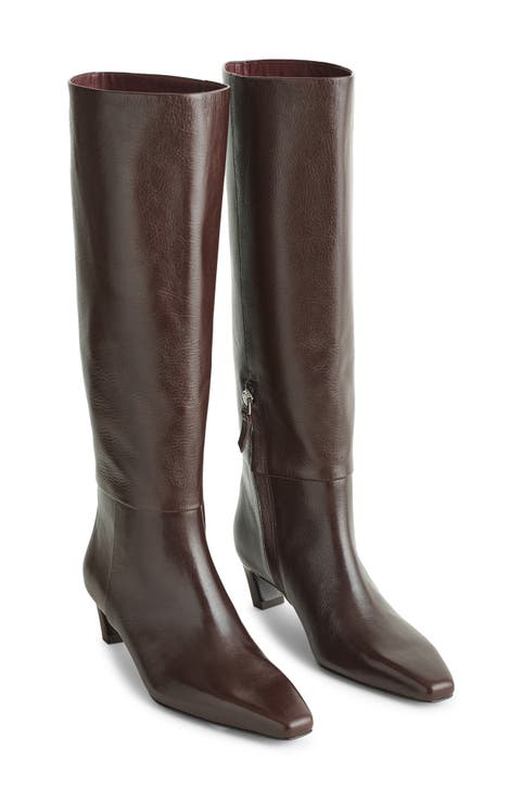 Cielo Tall Leather Boot
