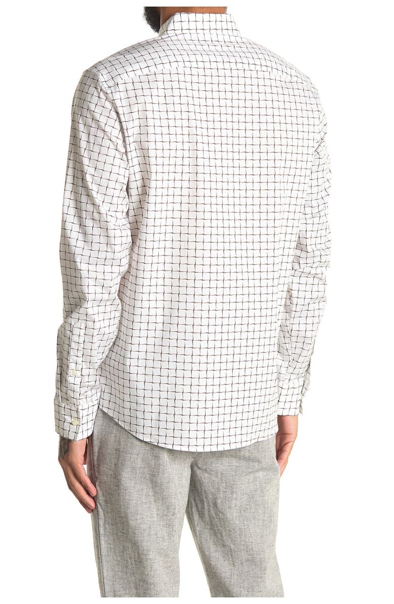 Michael Kors Tile Print Slim Fit Sport Shirt, Alternate, color,