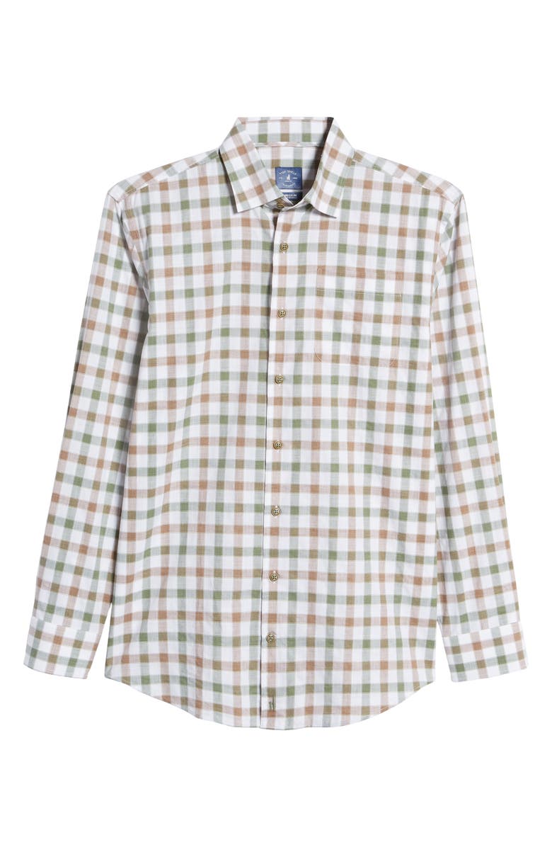 johnnie-O Wada Check Button-Up Shirt, Alternate, color, 