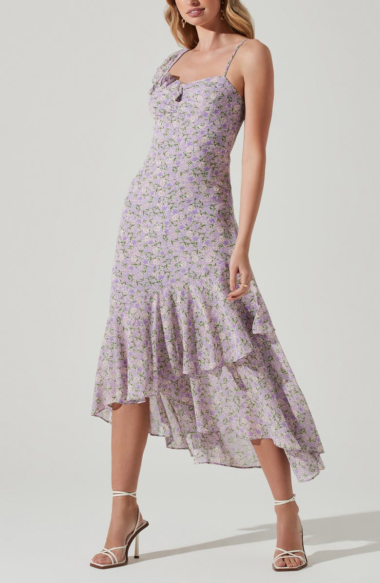 ASTR the Label Camelia Layered Ruffle Dress, Alternate, color,