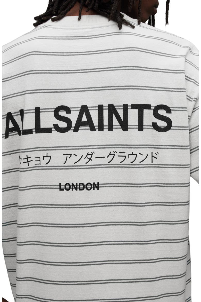 Underground Stripe Cotton Graphic T-Shirt, Alternate, color, SPECKLE GREY
