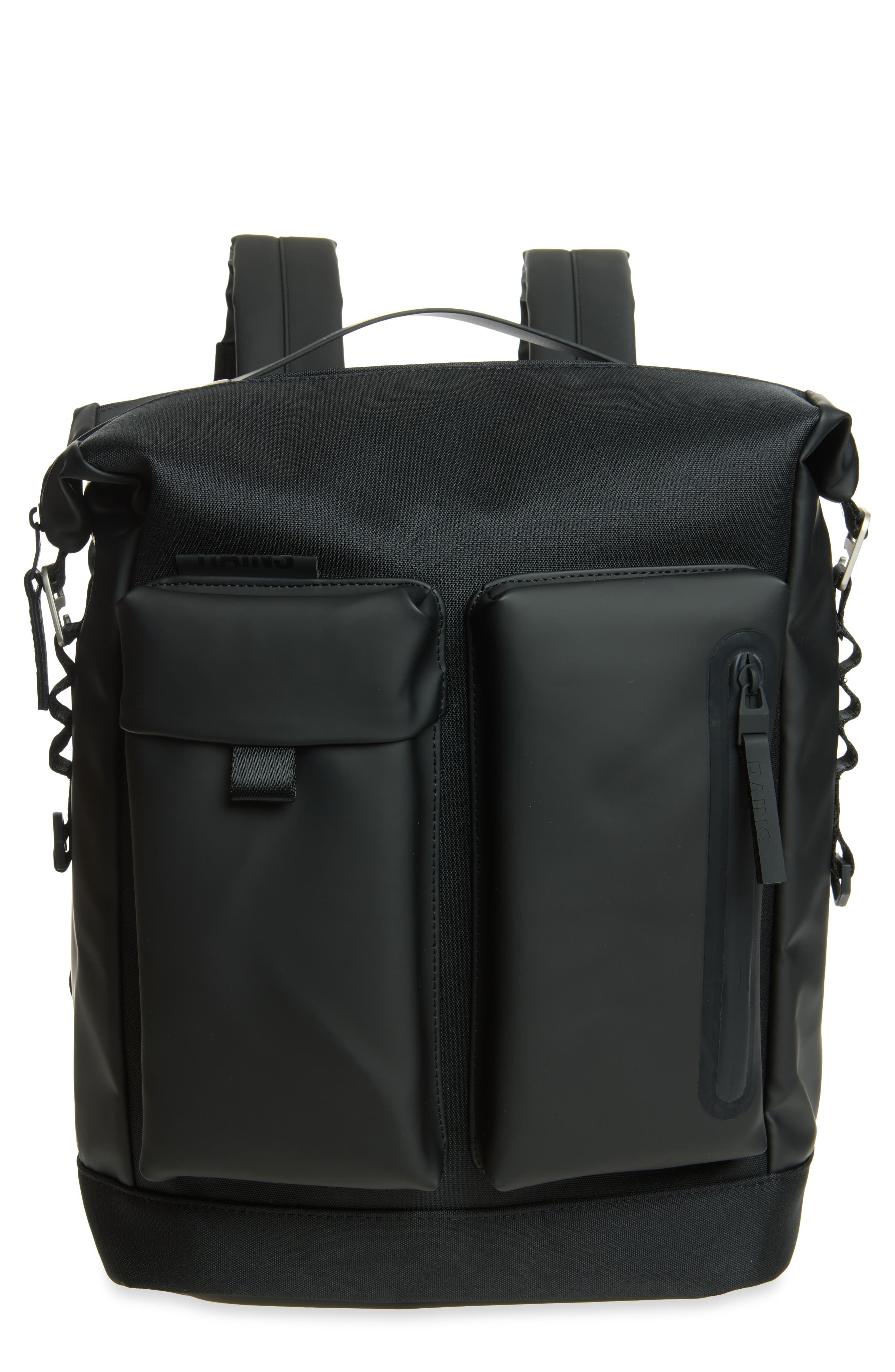 Otaru Waterproof Backpack, Main, color, BLACK
