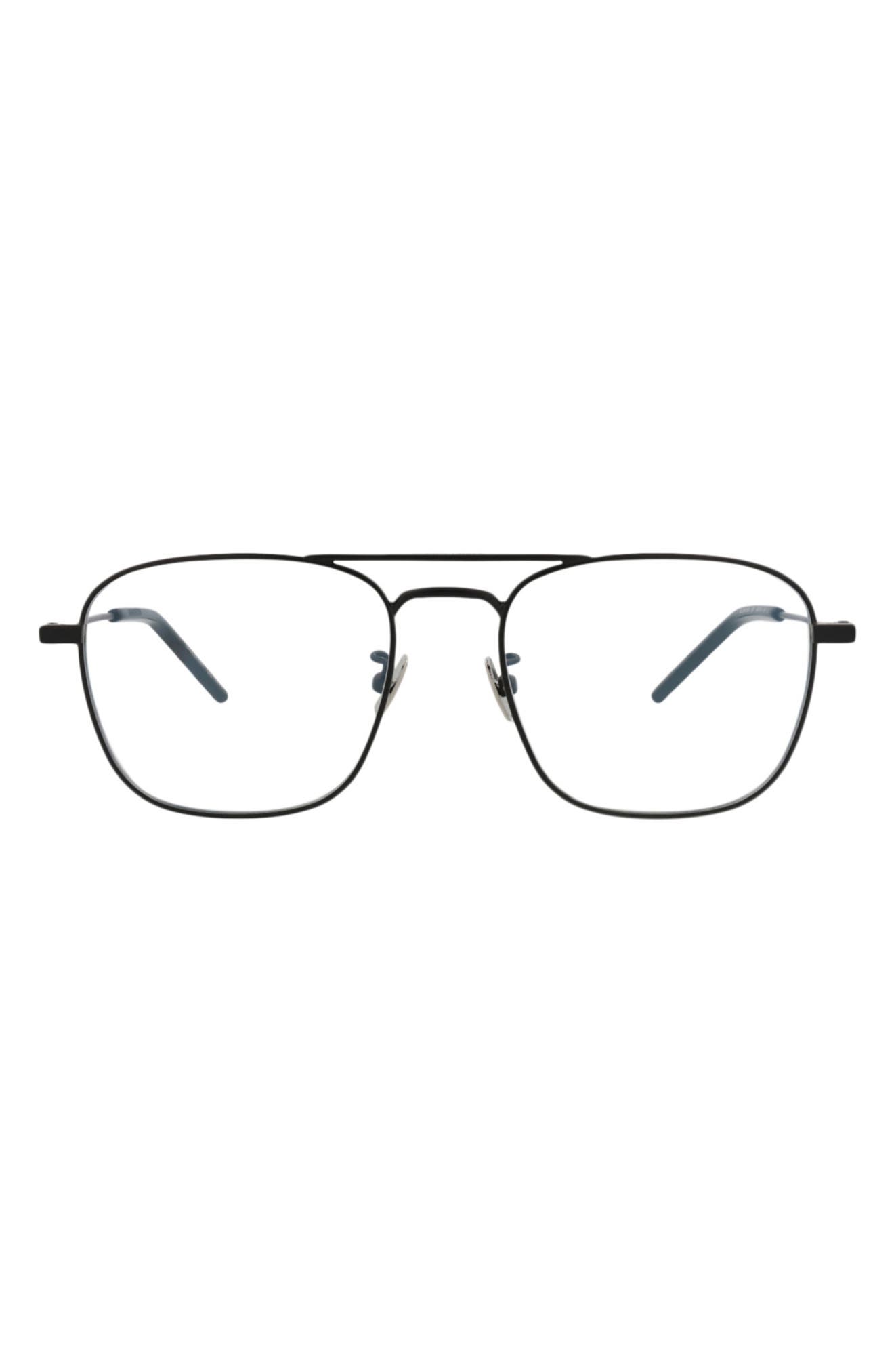 Saint Laurent 53mm Navigator Optical Frames