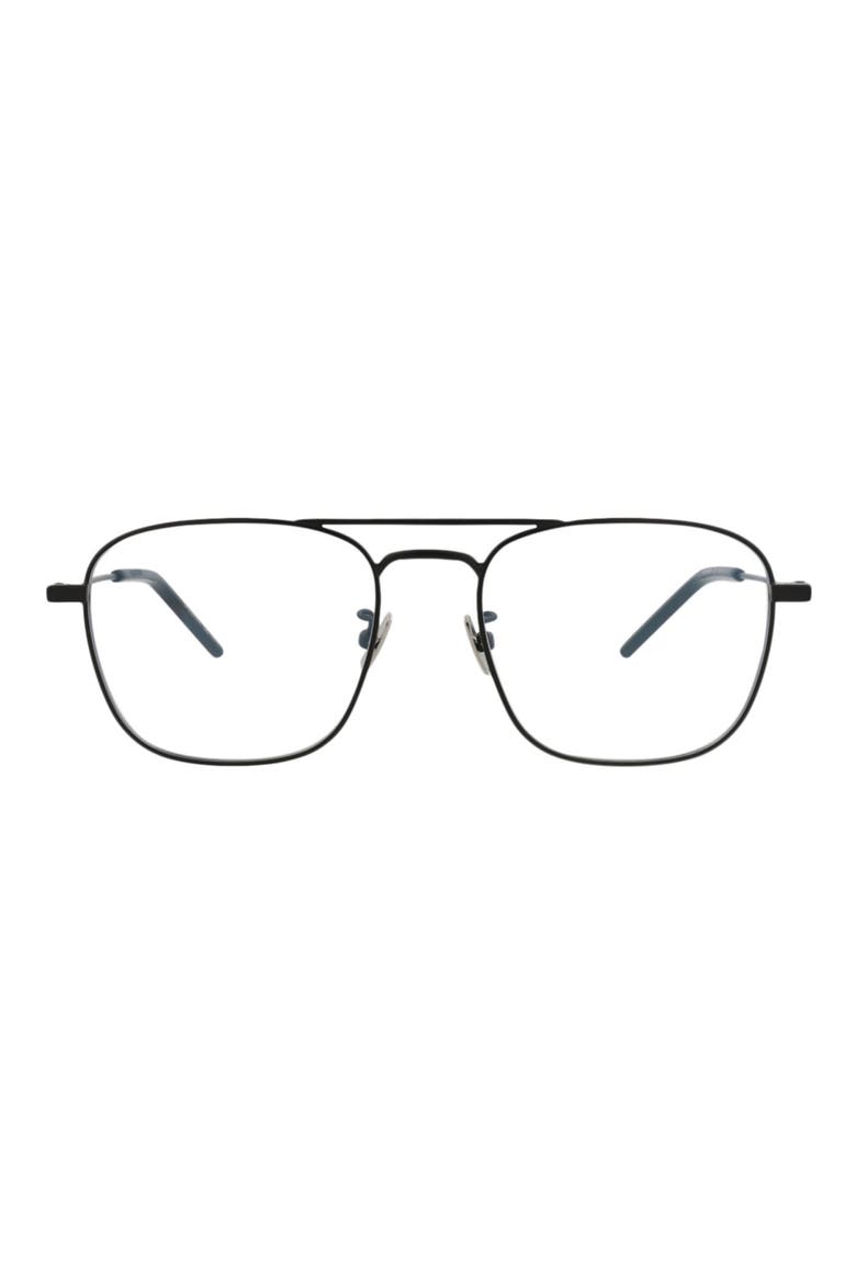 53mm Navigator Optical Frames, Main, color, BLACK BLACK TRANSPARENT