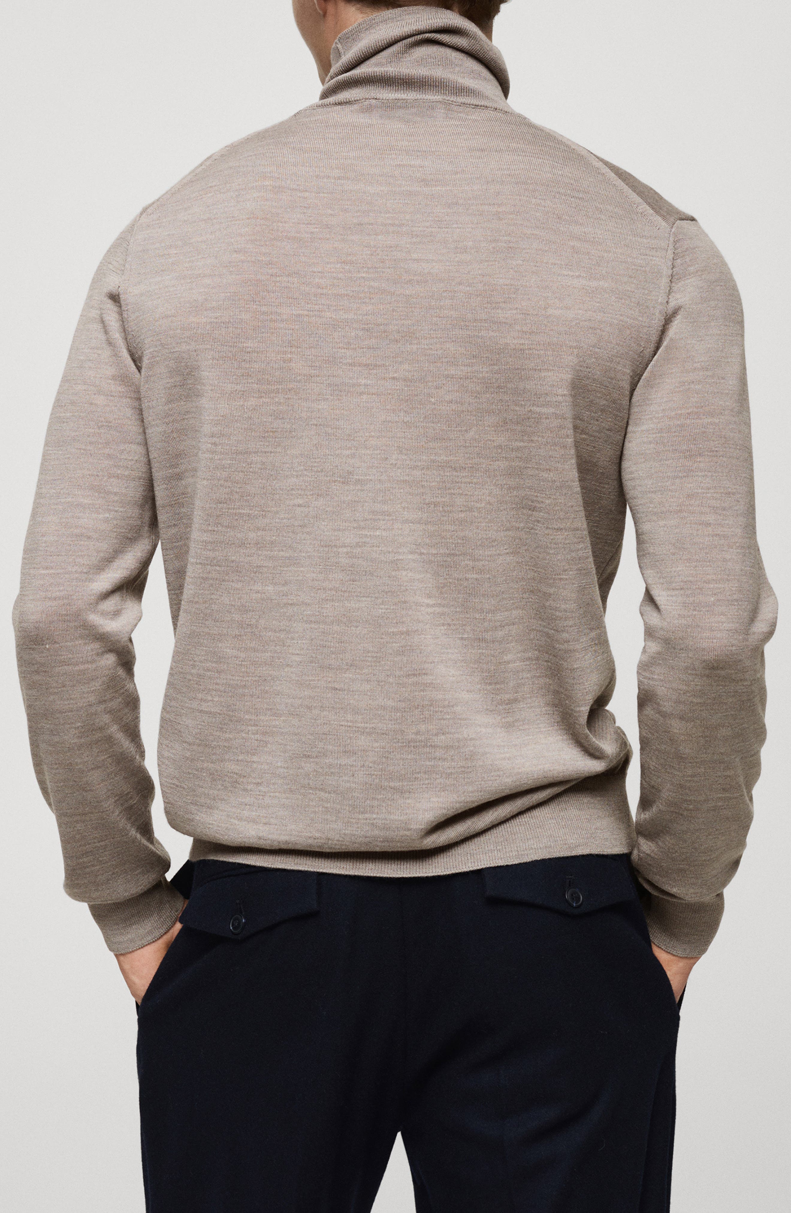 Wool Turtleneck Sweater - image 2