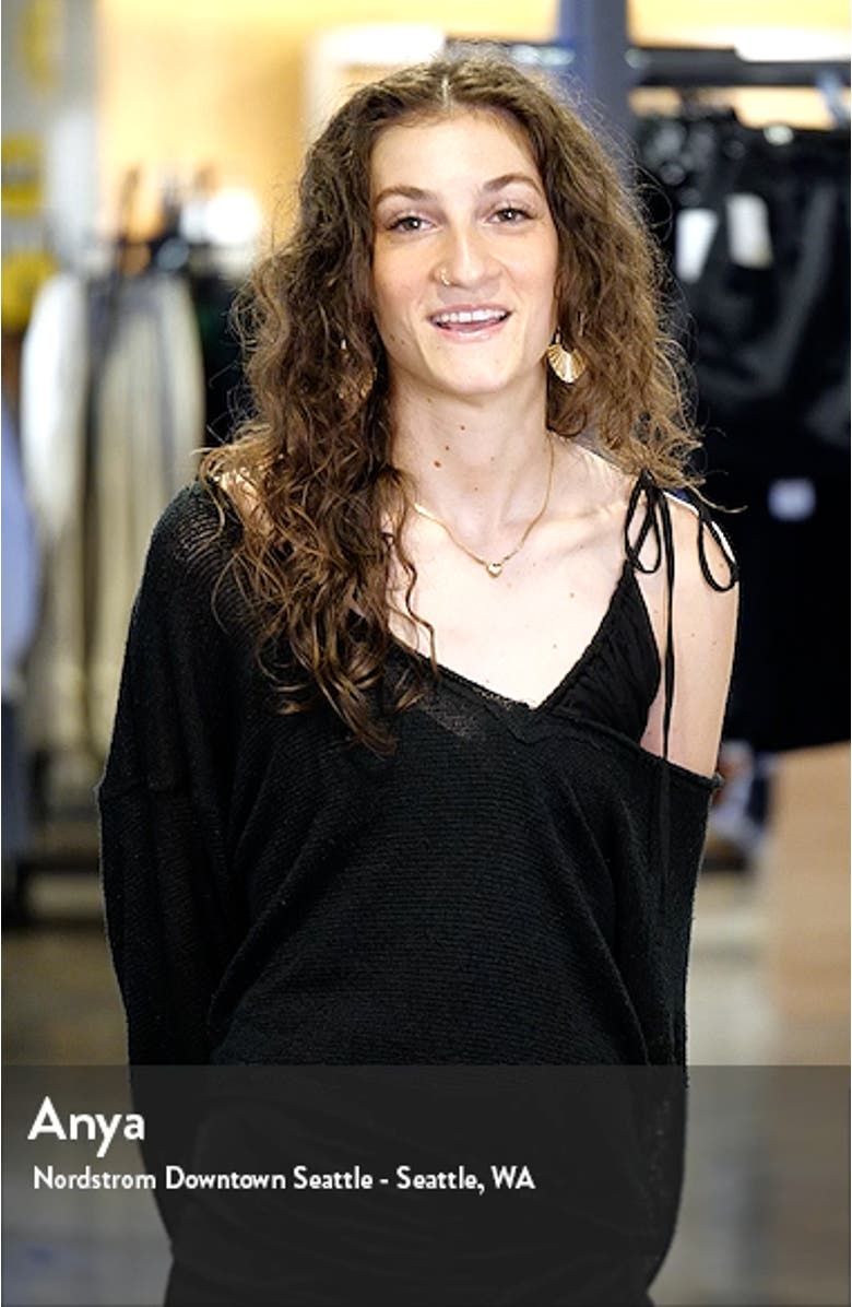 Song of Love Off the Shoulder Knit Gown, sales video thumbnail