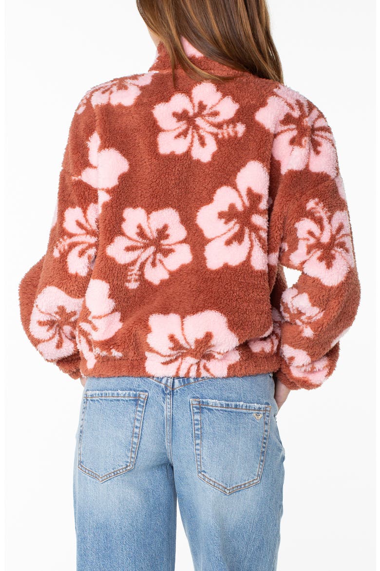 Cold Surf High-Pile Fleece Jacket, Alternate, color, CHUTNEY