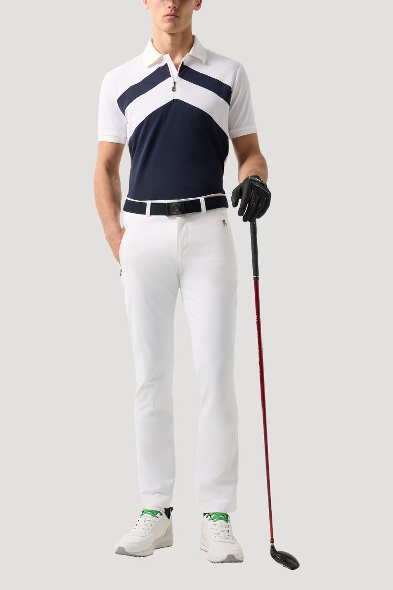 Cuno Functional Short-Sleeved Top, Alternate, color, Navy blue/white