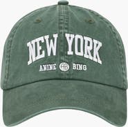 ANINE BING Jeremy New York University Baseball Cap