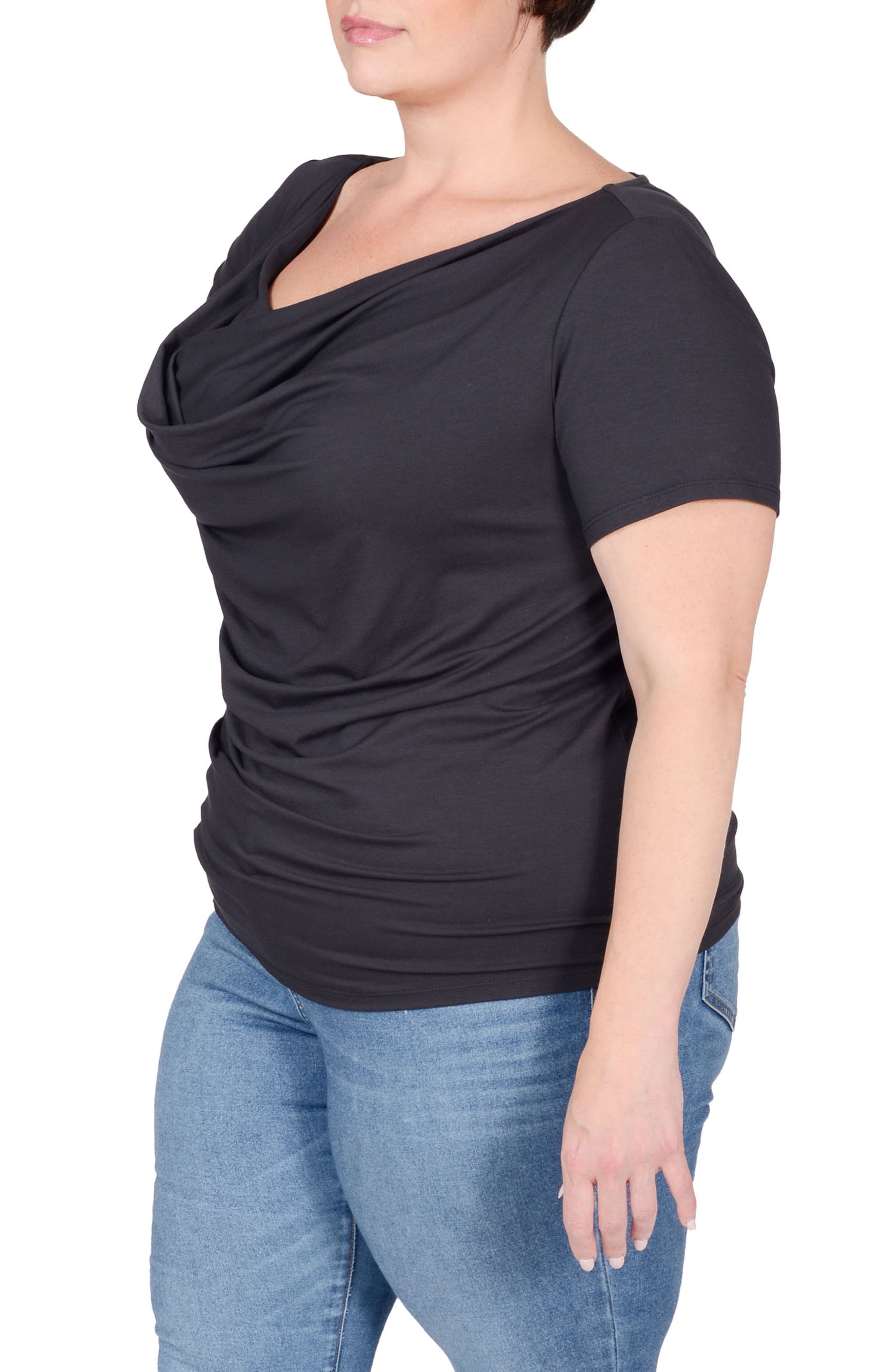 MAYES NYC Tracy Drape Neck Top (Women) | Nordstrom