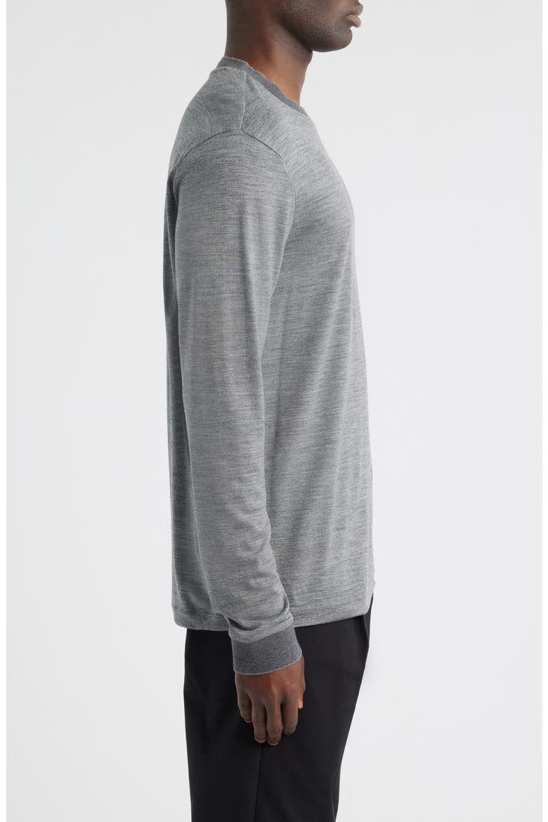 Talley 110 Wool Long Sleeve Pullover, Alternate, color, MEDIUM GREY