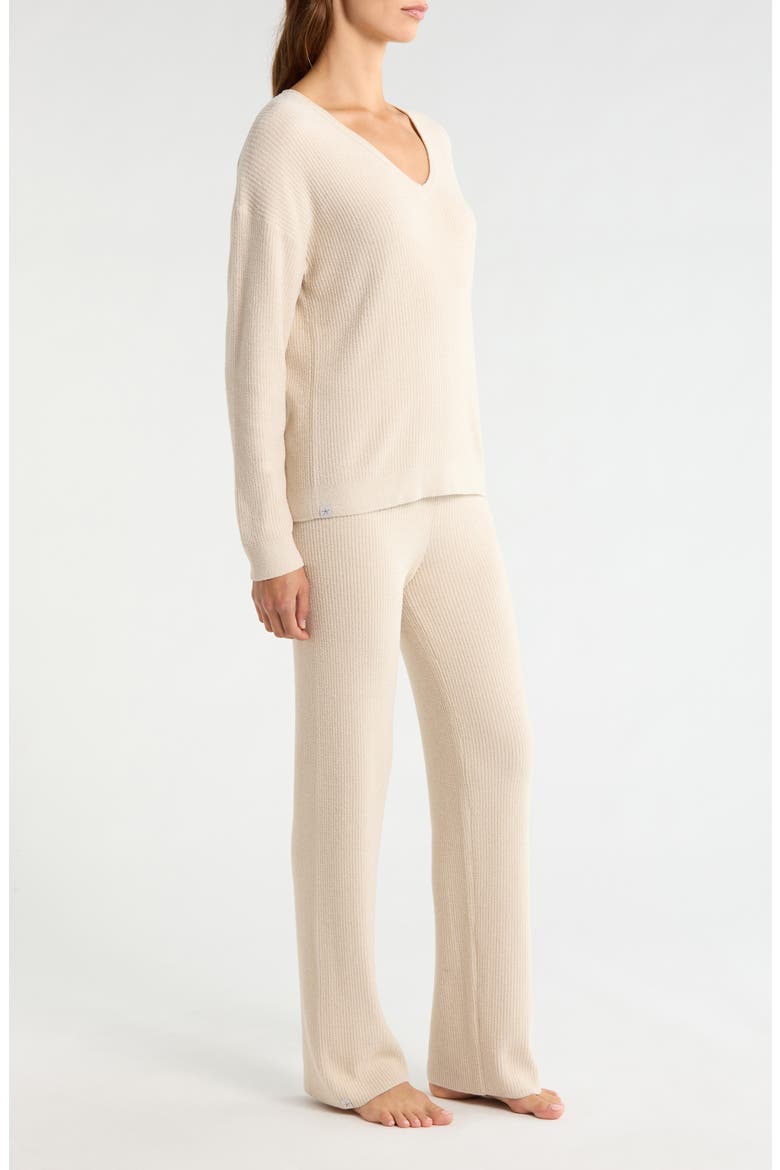 CozyChic® Ultra Lite® Rib Pajamas, Alternate, color, BISQUE
