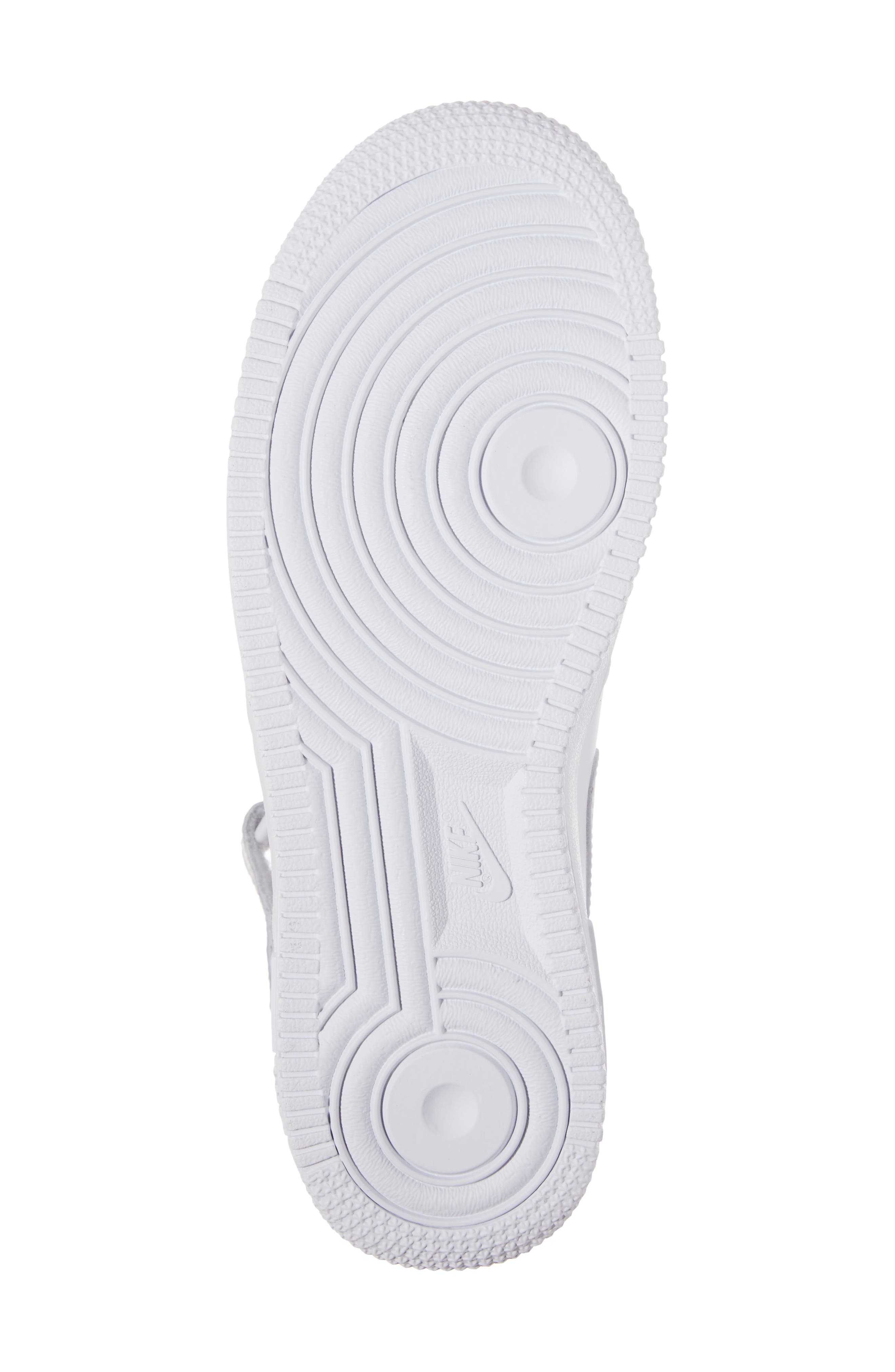 Air Force 1 '07 Mid Sneaker, Alternate, color, WHITE/ WHITE