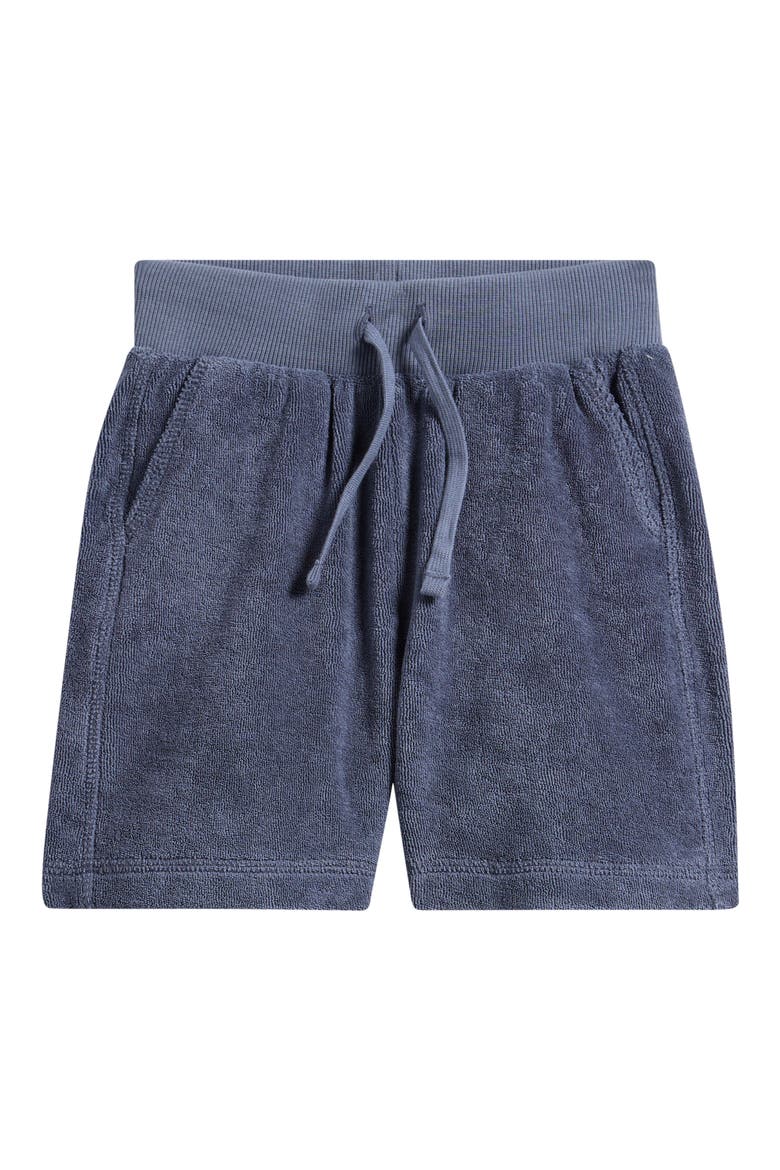 Kids' Classic Organic Cotton Terry Shorts, Main, color, OCEAN