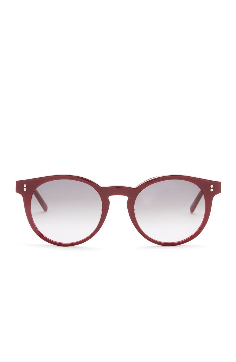 Bobbi Brown Cabel 50mm Round Sunglasses, Main, color,