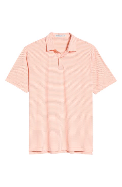 Featherweight Market Stripe Performance Polo