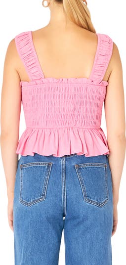 Bow Smocked Top