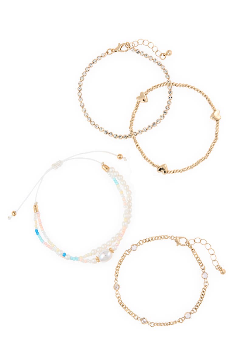 BP. Set of 4 Bracelets, Main, color, Multi