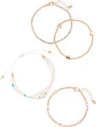BP. Set of 4 Bracelets